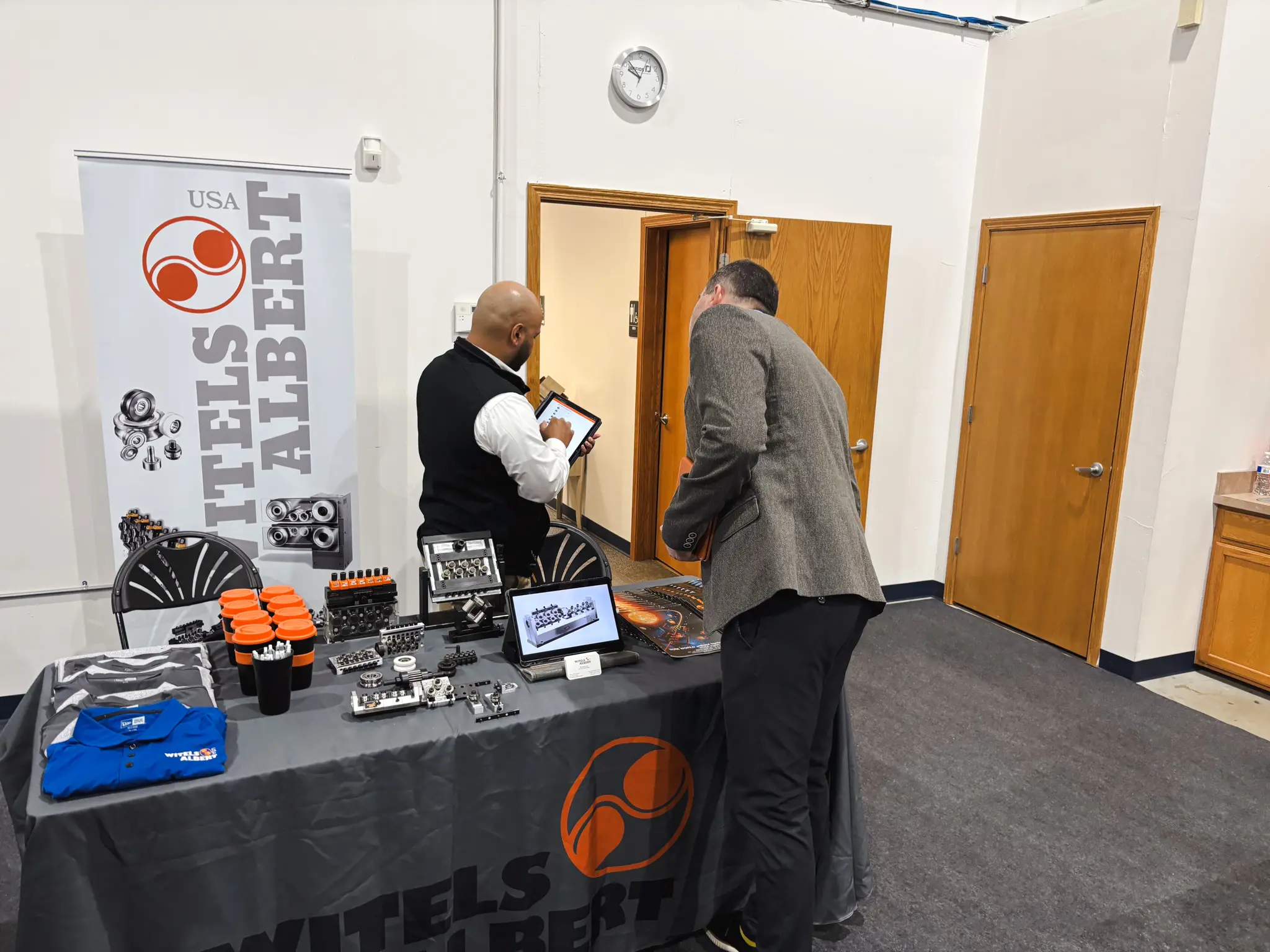 Attendees at EV Tech Day